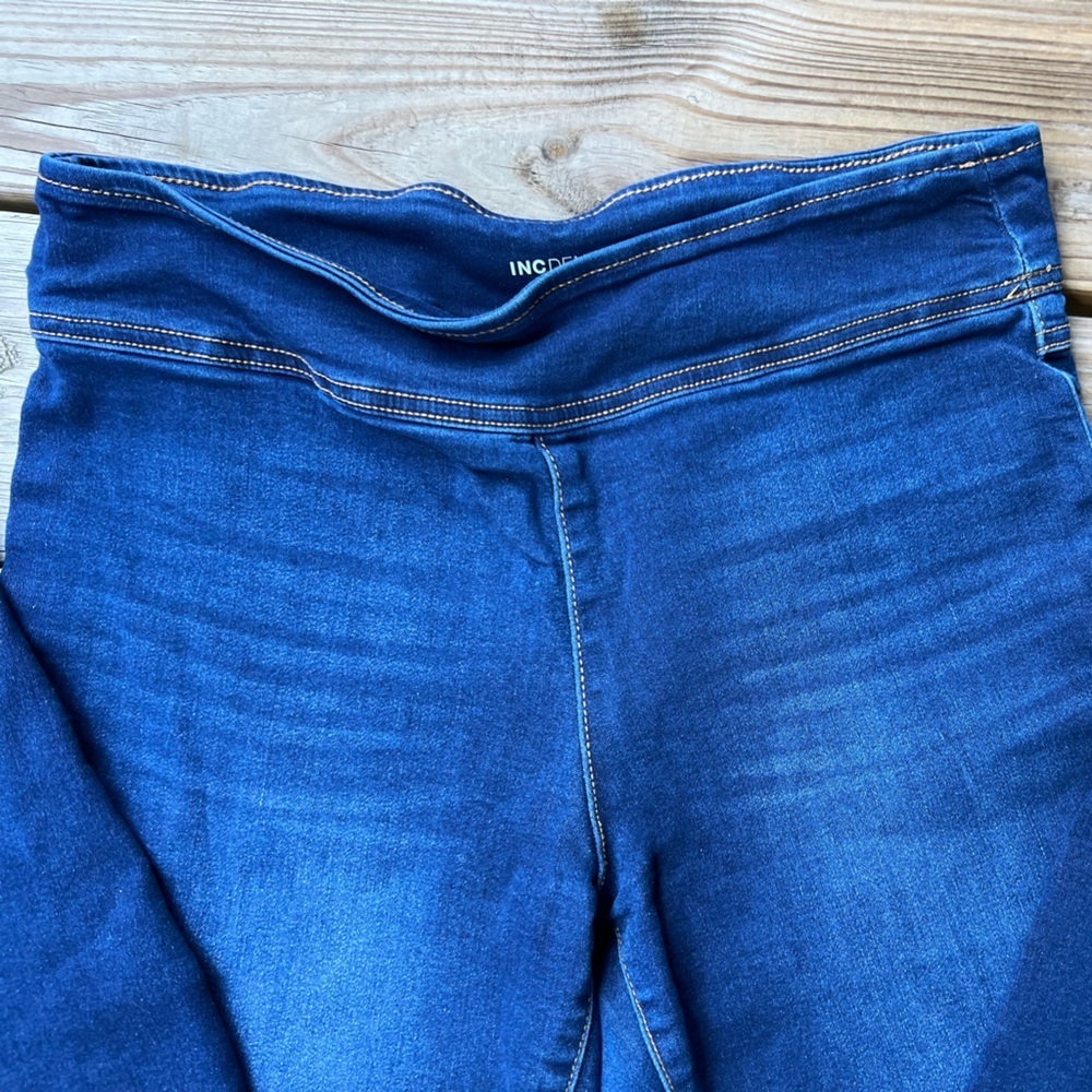 Inc Denim Pull On Jegging 6/28 Women's Blue Jeans - Picture 5 of 8